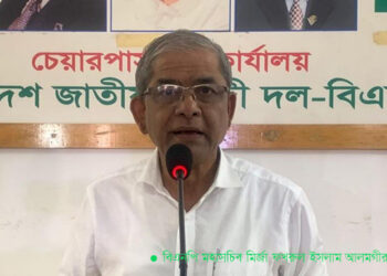‘করোনা প্রতিরোধে সরকারের কোনো রোডম্যাপ নেই’—মির্জা ফখরুল