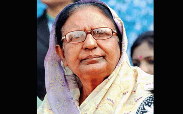 প্রবীণ রাজনীতিক সাহারা খাতুন আর নেই