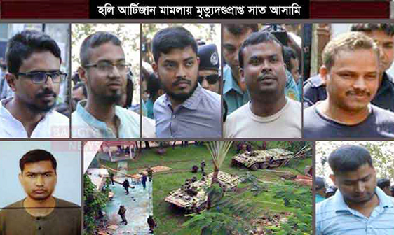 হলি আর্টিজান হামলা—মৃত্যুদণ্ডপ্রাপ্তদের ডেথ রেফারেন্স ও জেল আপিল হাইকোর্টে শুনানির অপেক্ষায়