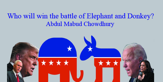 Who will win the battle of Elephant and Donkey?