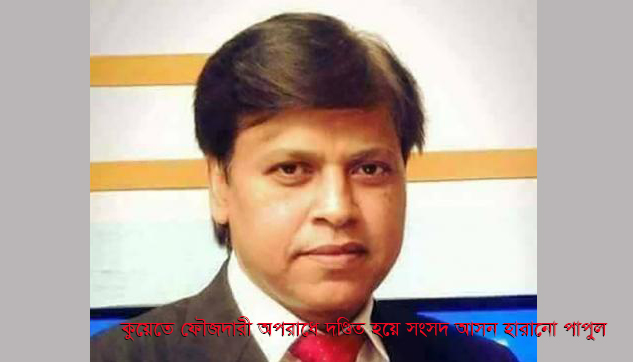 পাপুলের আসন শূন্য ঘোষণা নিয়ে রিট খারিজ