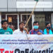 বেসরকারি বিশ্ববিদ্যালয়ে ১৫ শতাংশ কর আরোপের প্রতিবাদে মানববন্ধন