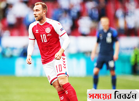 সুস্থ এরিকসেনকে দেখা গেল বালক ভক্তের সঙ্গে
