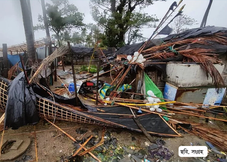 সেন্ট মার্টিনে ঘূর্ণিঝড়ের তাণ্ডব