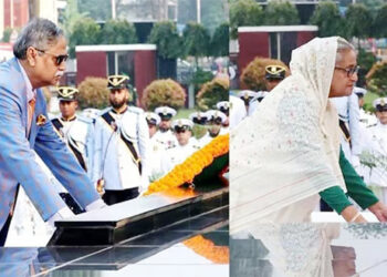 সশস্ত্র বাহিনী দিবসে রাষ্ট্রপতি ও প্রধানমন্ত্রীর শ্রদ্ধা