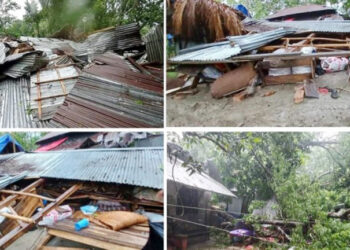 ঘূর্ণিঝড় ‘রিমাল’র তাণ্ডবে ১০ জনের প্রাণহানী, অন্তত দেড় লাখ বাড়িঘর বিধ্বস্ত