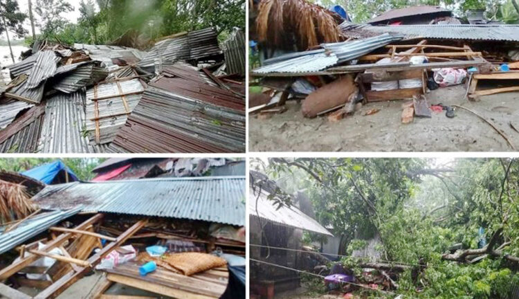 ঘূর্ণিঝড় ‘রিমাল’র তাণ্ডবে ১০ জনের প্রাণহানী, অন্তত দেড় লাখ বাড়িঘর বিধ্বস্ত