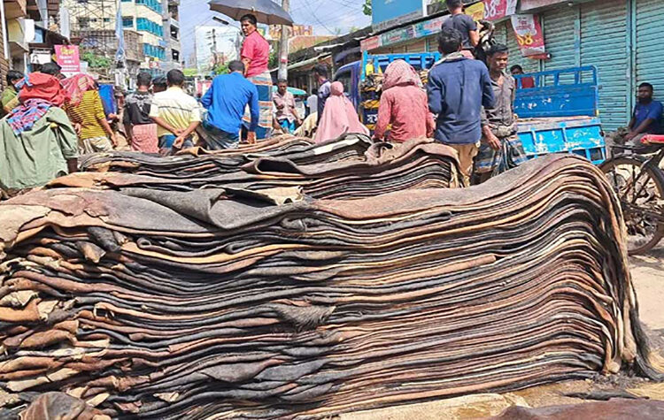 কোরবানির চামড়া: সরকার নির্ধারিত দাম না পাওয়ায় হতাশ আড়তদাররা