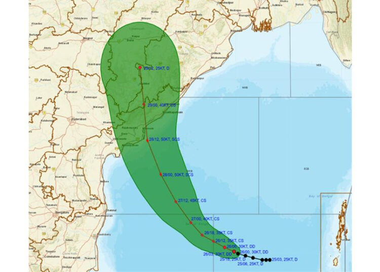 ঘূর্ণিঝড় ‌‌‘মন্থা’র প্রভাবে সারাদেশে ৫ দিনব্যাপী বৃষ্টির পূর্বাভাস